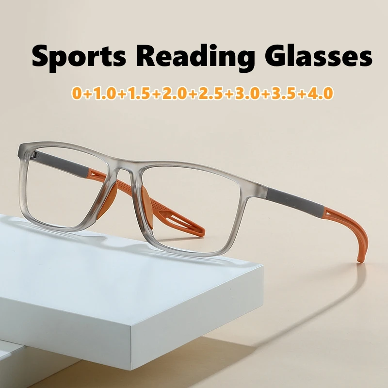 

Ultralight TR90 Anti-blue Reading Glasses Fashion High Definition Presbyopia Eyeglasses Men Women Retro Far Sight Sports Eyewear