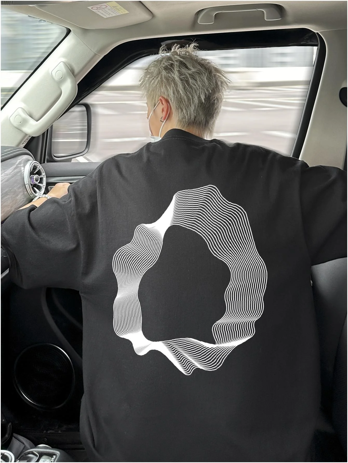 

Luxury Cotton Men Irregular Circles Graphic Tshirts Short Sleeve Casual Clothing Fashion New Tees O-neck Male Tops Kpop Y2K