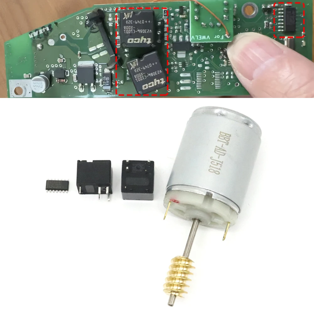 

N360 ELV Steering Wheel Column Actuator Lock Motor Relay Chip J518 For Audi A8 D8 For VW Phaeton Touareg For Porsche Cayenne S