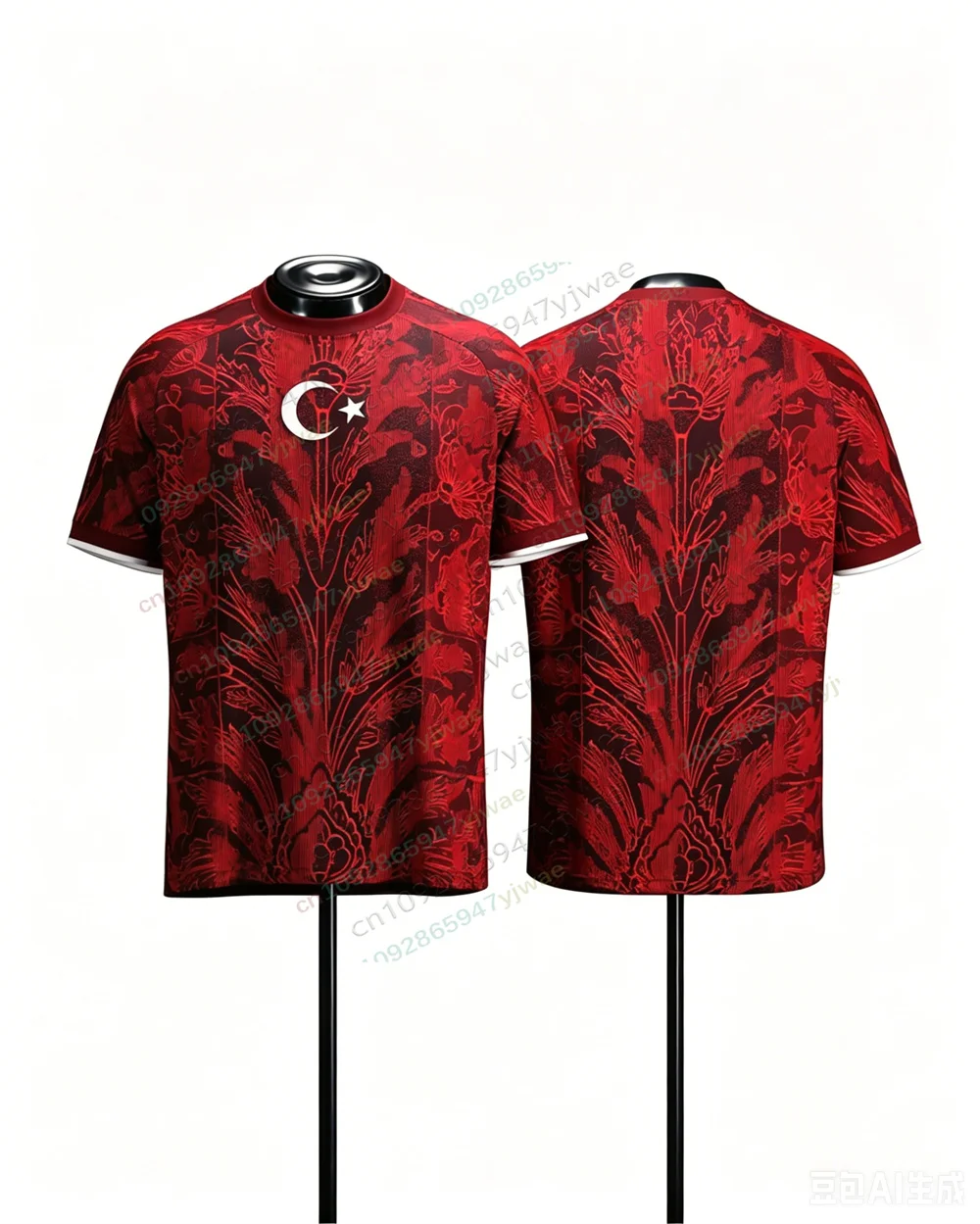 T-shirt respirant pour hommes couleur noir