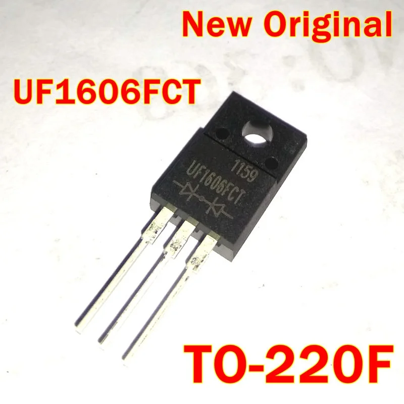 

1Pcs to 100Pcs Uf1606Fct To-220F New Original Switching Rectifier