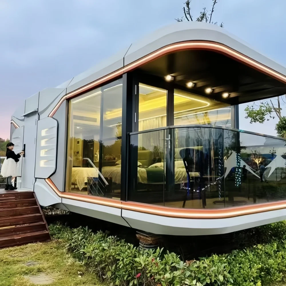 

Дом Путешествия Курорт Космическая Капсула Маленький Дом Современный Модульный Дом Сборные Дома Капсульный Дом