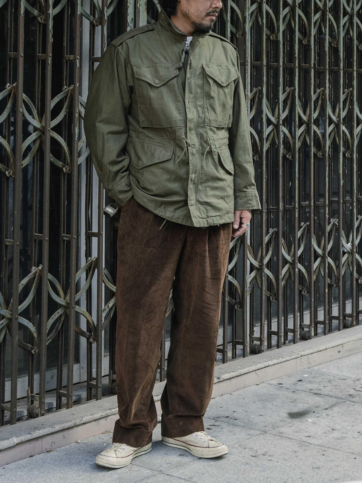 

Non Sto Agor M5 Field Jaet War up Combat Jaet M5 M65 Long Sve Stand Fit Youth Autumn Winter Casual Jaet
