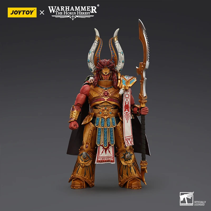 JOYTOY Warhammer 30k 1/18 Action Figure Thousand sons Magnus the Red Primarch of the XVth Legion Model Collection Toy Xmas Gifts