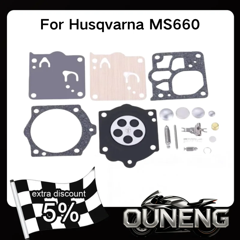 Zestaw naprawczy gaźnika K12-WG do pilarek Husqvarna 3120XP 3120 272 268 61 MS660 066 Walbro Carb
