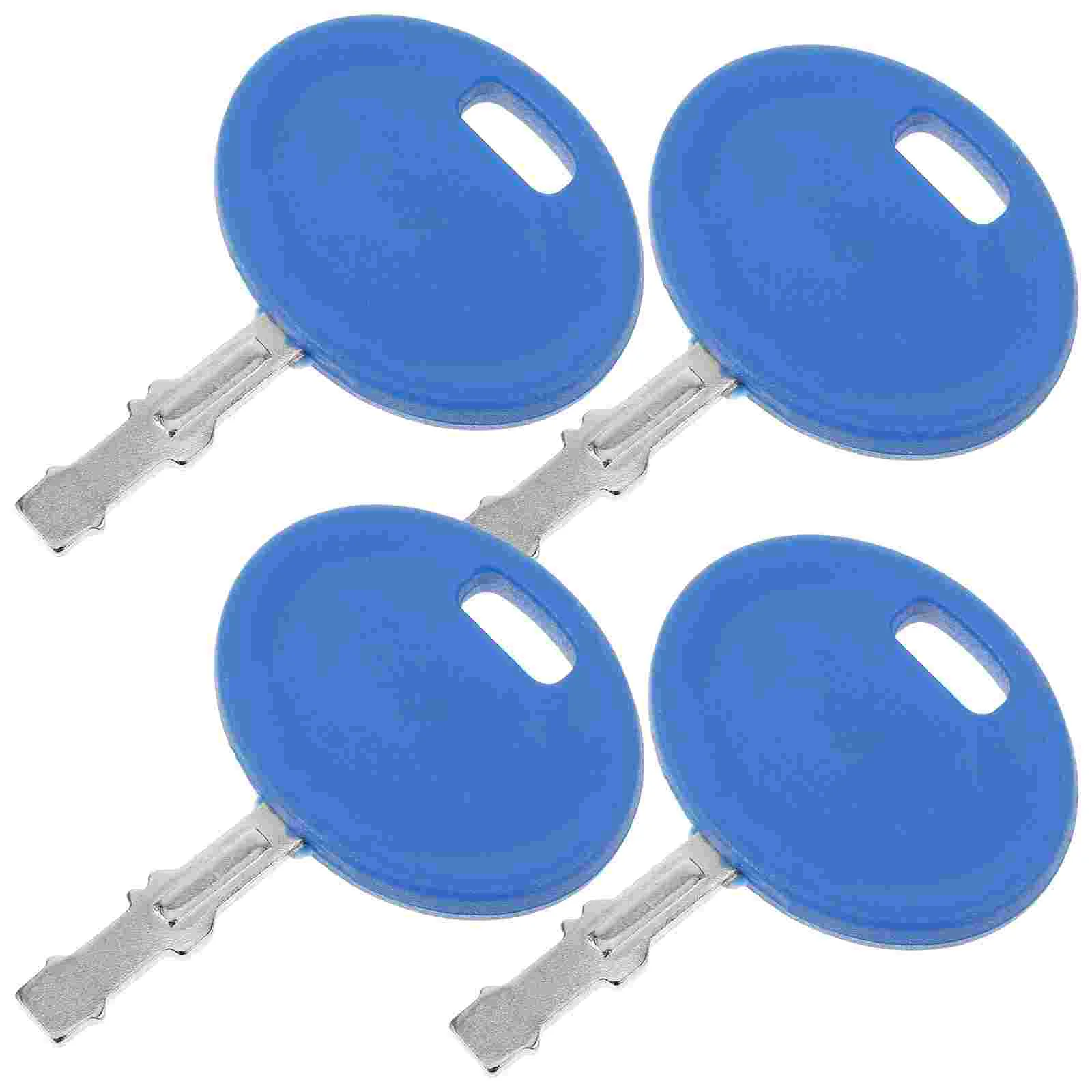 

4 Pcs Lawn Mower Key Riding Accessories Ignition Replacement to Ride Spare Keys Switch Plastic Metal