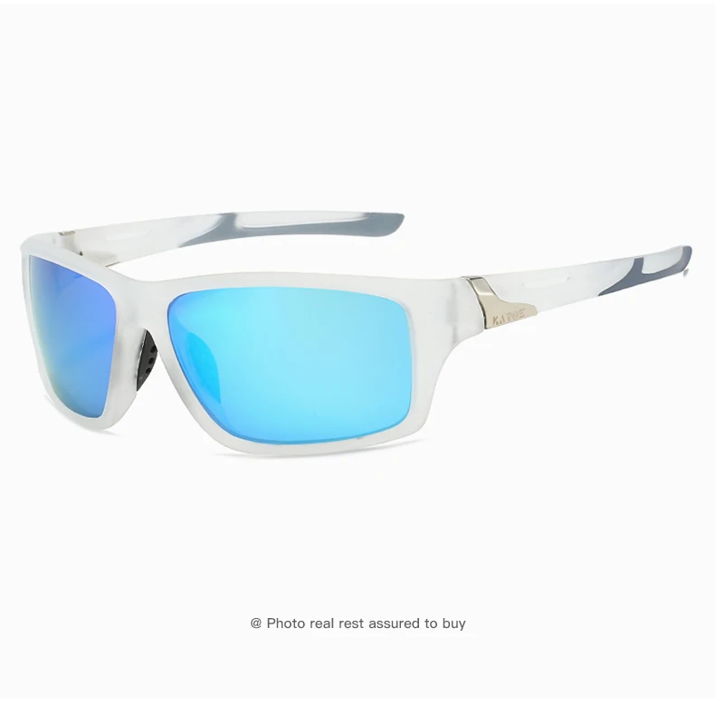 KAROS Mode Sport Sonnenbrille Polarisierte UV-Schutz Personalisierte Brille Runder Rahmen Herren Und Damen UV400 Brillen YZ2012 – Detail 20
