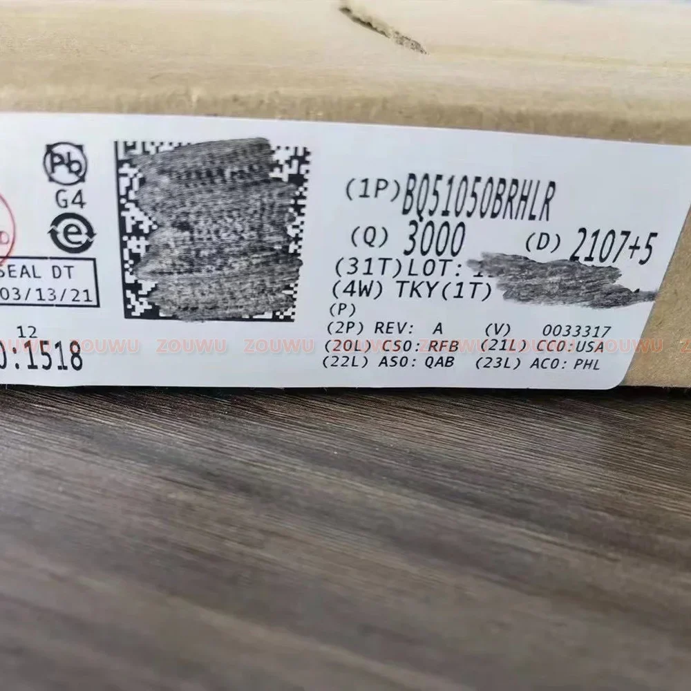 

10 шт./лот BQ51050B BQ51050BRHLR IC BQ51050B BQ51050 BQ51050BRHL QFN20 lillard loja só vende 100% produtos originais