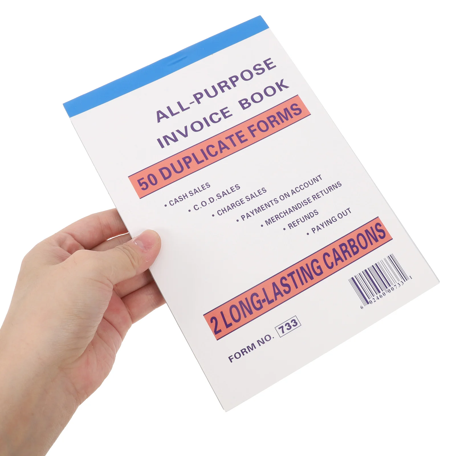 Receipt Book Invoice Small Cash Books Sales Business for Receipts Invoices Purchase Record Management Tracking