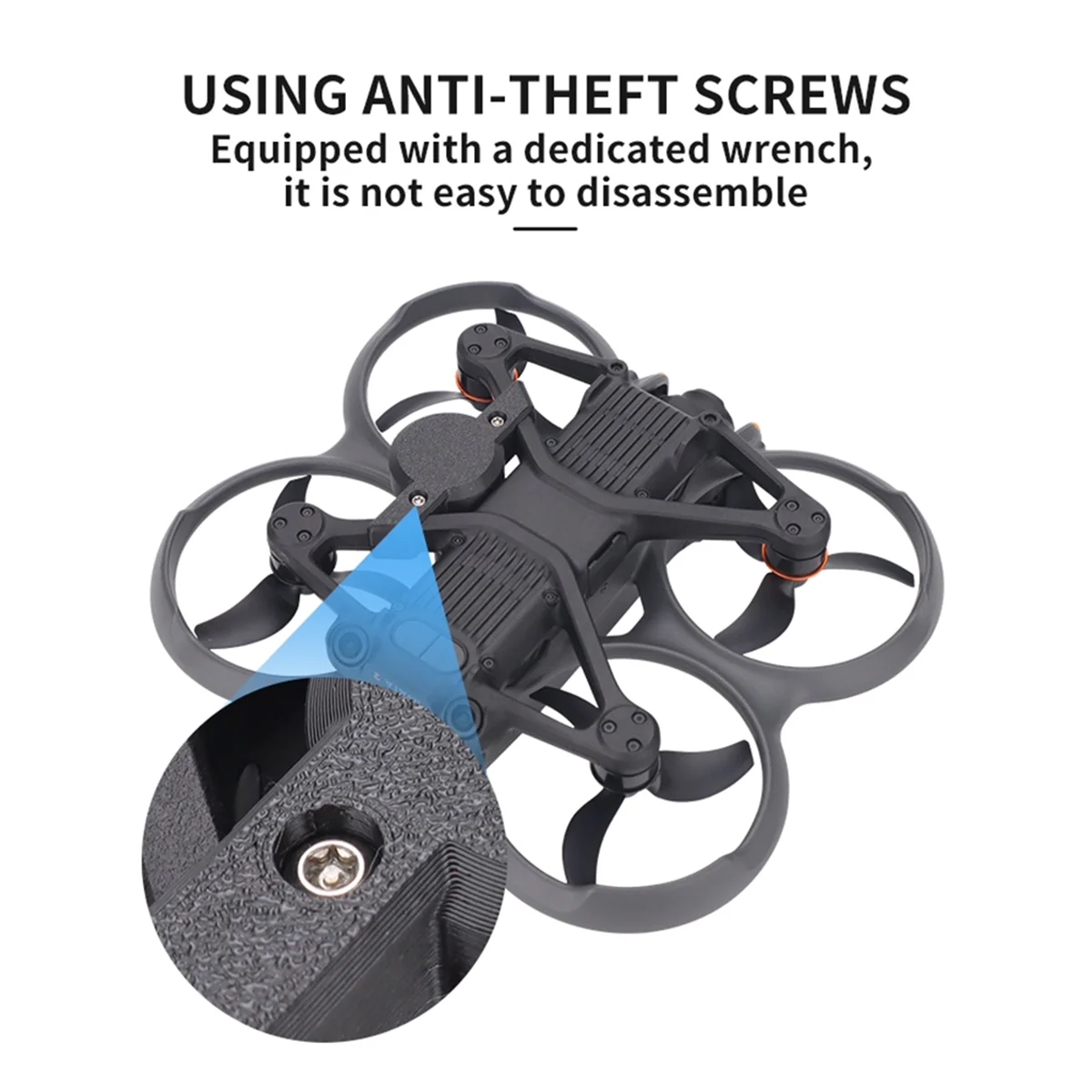 N33R_Positioner Bracket for Dji AVATA 2 Airtag Holder Mount Air Tag Case