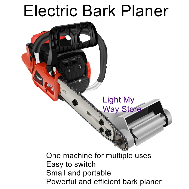 

Electric chipping and playing bark tools to scrape and peel the bark gasoline peeler special knife chainsaw chainsaw