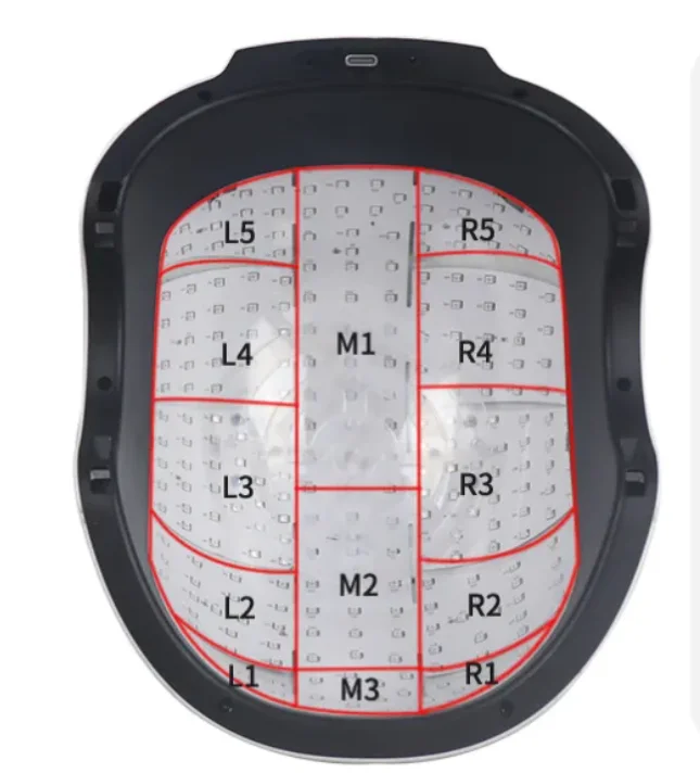 COZING  1050nm Near Infrared Light Therapy PBM Helmet  for Mental Illness Brain Injury Parkinsons Disease Treatment Home Use - view 5