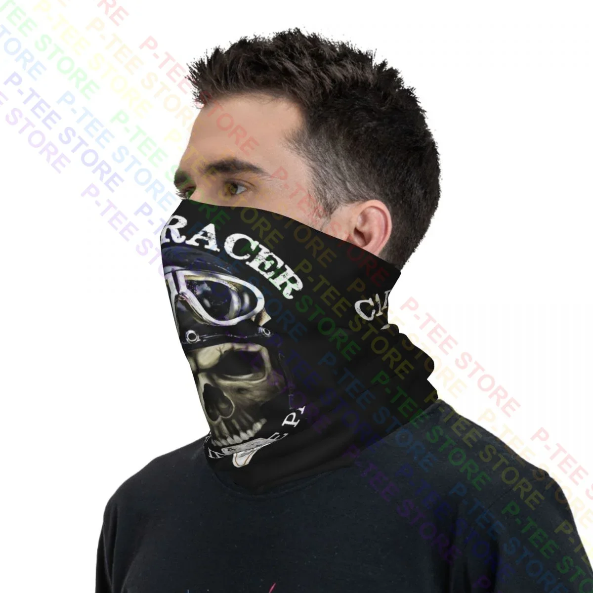 Cafe Racer Ace Bikes Vintage Retro Biker Neck Gaiter Bandana Scarf Face Mask Sports Quick Dry Multifunctional