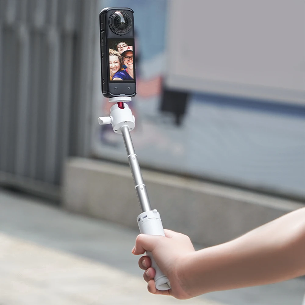 접이식 셀카봉 삼각대, 인스타 360 X4 X3 go3/3s 용, DJI 액션 5 4 프로 포켓 3 미니 익스텐션 모노포드