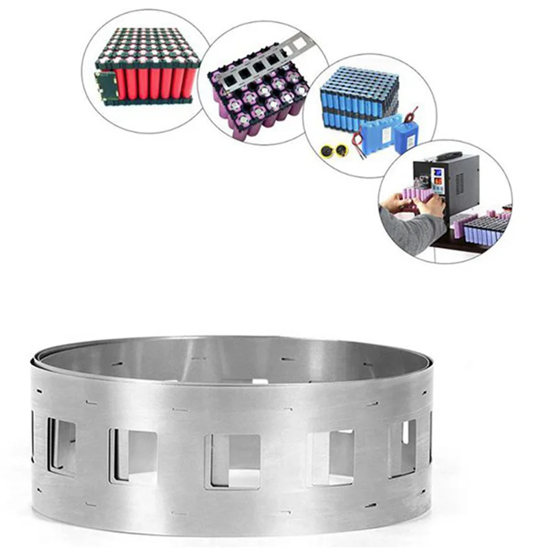 A95G 3 Rotoli 5M Striscia di Nichel 0.15X27X20.2Mm Striscia di Acciaio Nichelato Per 18650 Batteria Al Litio Nastro di Saldatura Cintura di Nichel