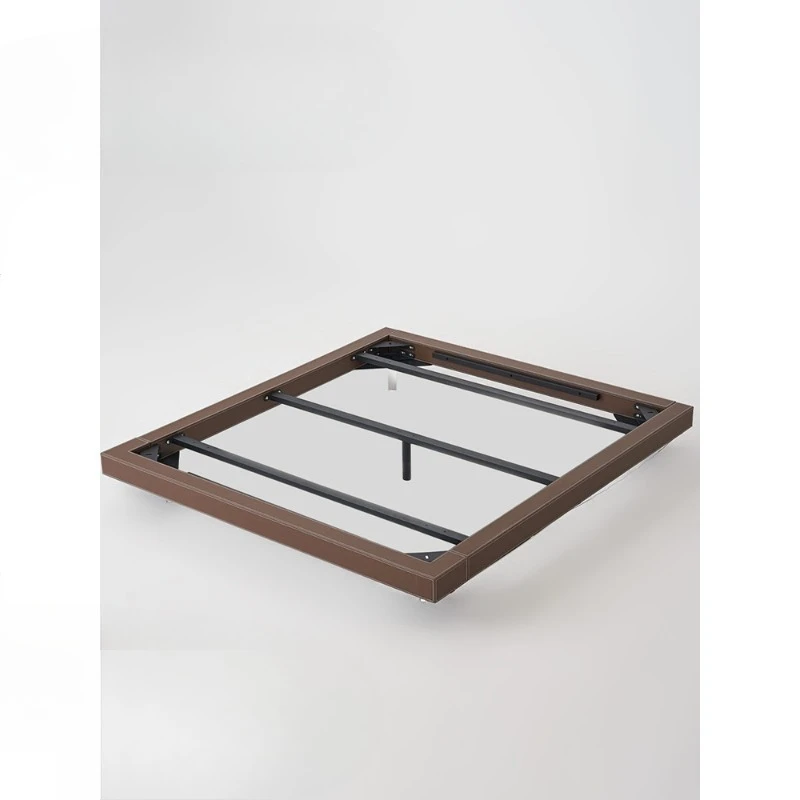 

Suspended bed Modern simple saddle leather No bedside suspended bed