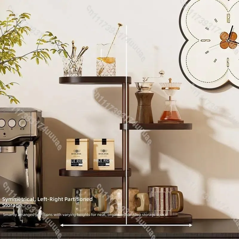 Multi Layer Desktop Storage Rack for Perfume Figures Cups Kitchen Seasonings Organizer Display Shelf Home Finishing Stand