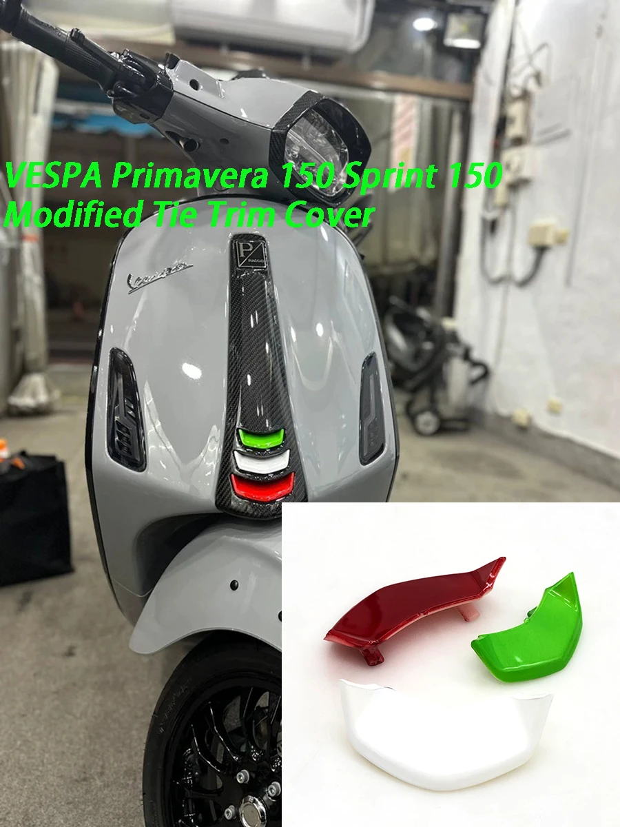 

For PIAGGIO VESPA Primavera 150 Sprint 150 Modified Tie Trim Covers Colorful Color Trim Strips Shell Decoration