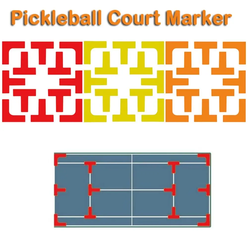 

Sports Pickleball Court Marker Training Easy to Use Sports Court Lines Marker Pickleball Accessories