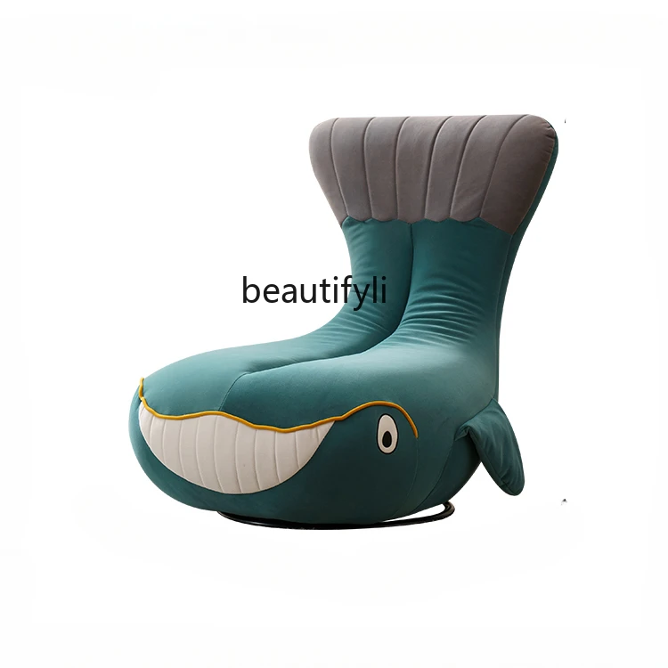 Shark Swivel Chair Animal Leisure Small Apartment Simple Home Whale Sofa