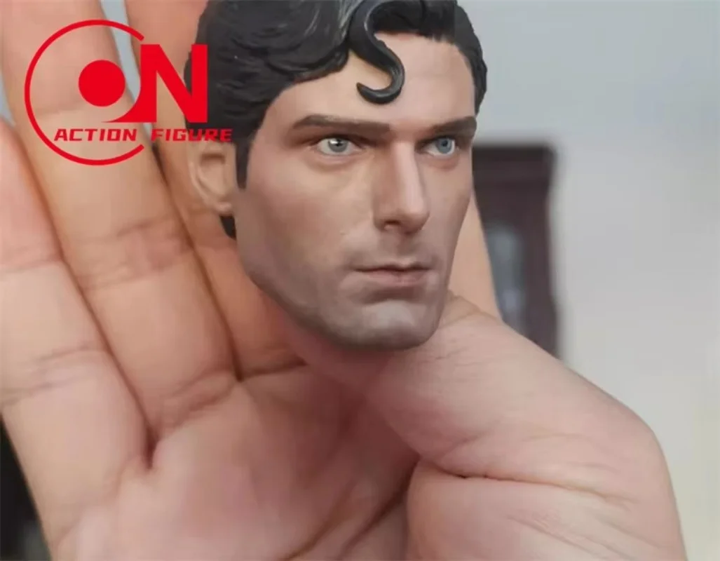 1/6 Schaal Christopher Reeve Head Sculpt Carving Model voor 12" Mannelijke Soldaat Action Figure Body Dolls