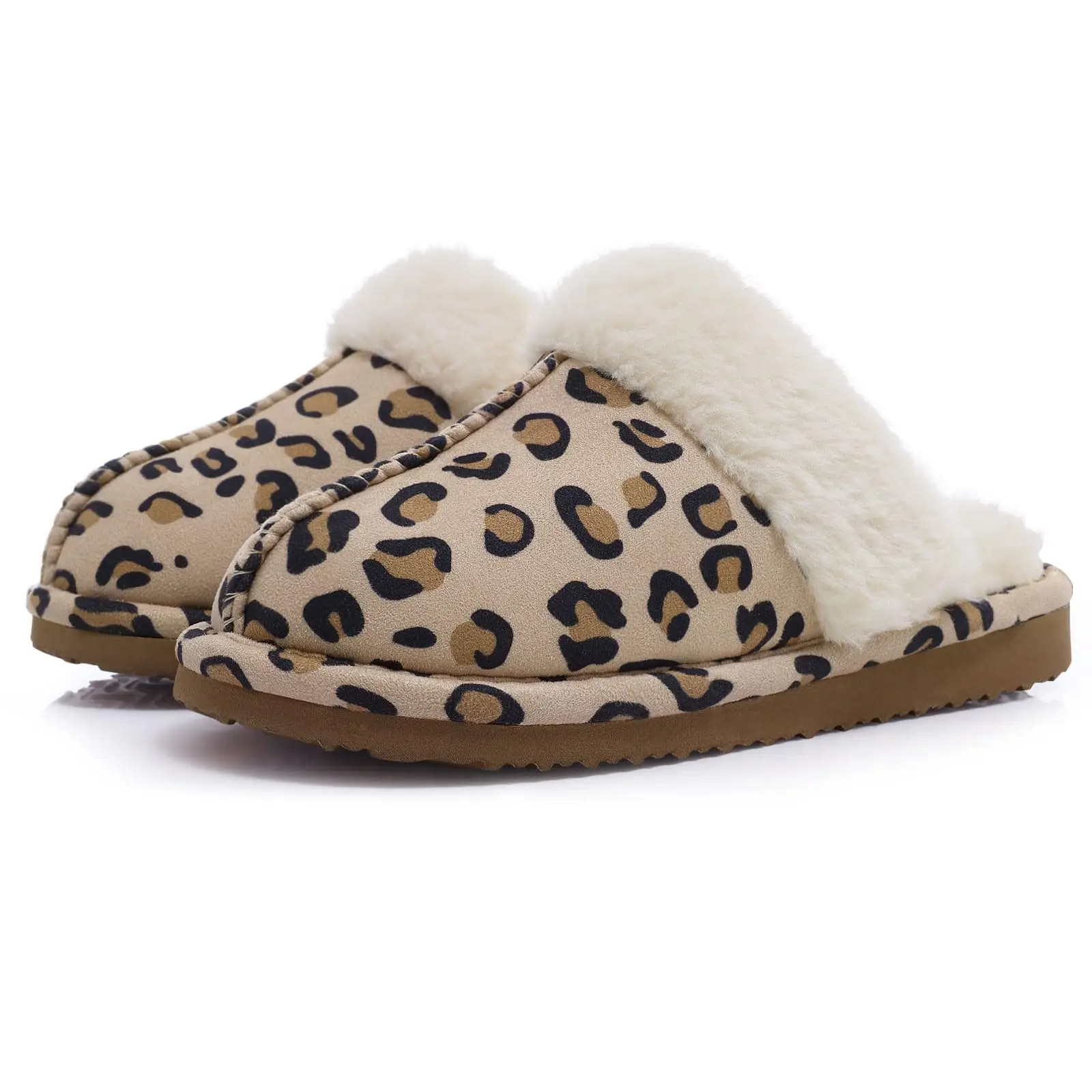 Litfun Dames Fuzzy Memory Foam Slippers Pluizige Winter Huisschoenen Slaapkamer Warme Pluche Slippers Outdoor Nieuwe Mode Bont Slippers