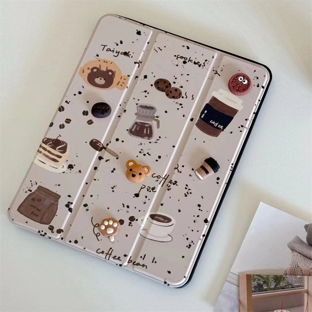 

For iPad Air 6 7 11 inch Case 2025 2024 Pro 11" Funda A16 11th 10th 10.9 7th 8th 9th 10.2 6th 5th 9.7 Mini6 7 8.3 Pencil Holder