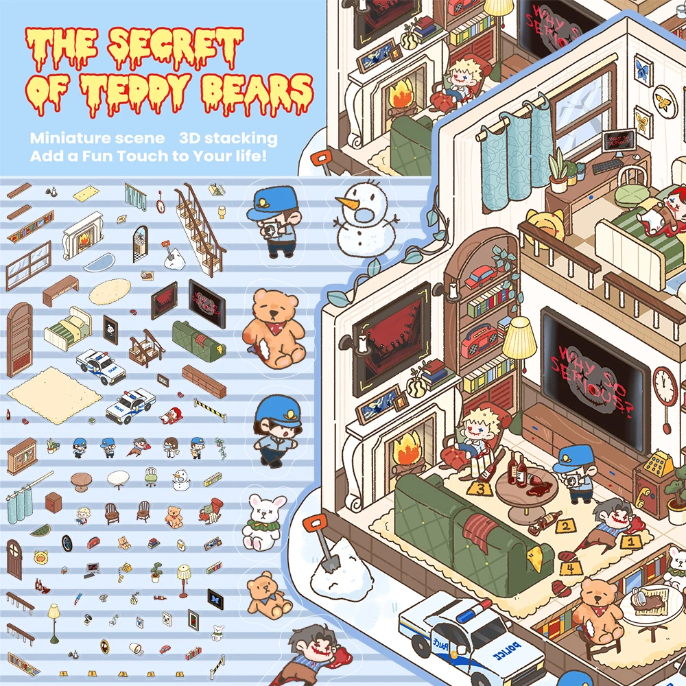 2PCS Creative Minia… - image