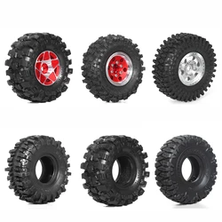 Opony RED SPIDER 1.0 - S5 Swamp Claw Mud Terrain Opony do TRX4M AX24 SCX24 FCX24 1/18 1/24 RC Crawler Car, 57 * 25mm