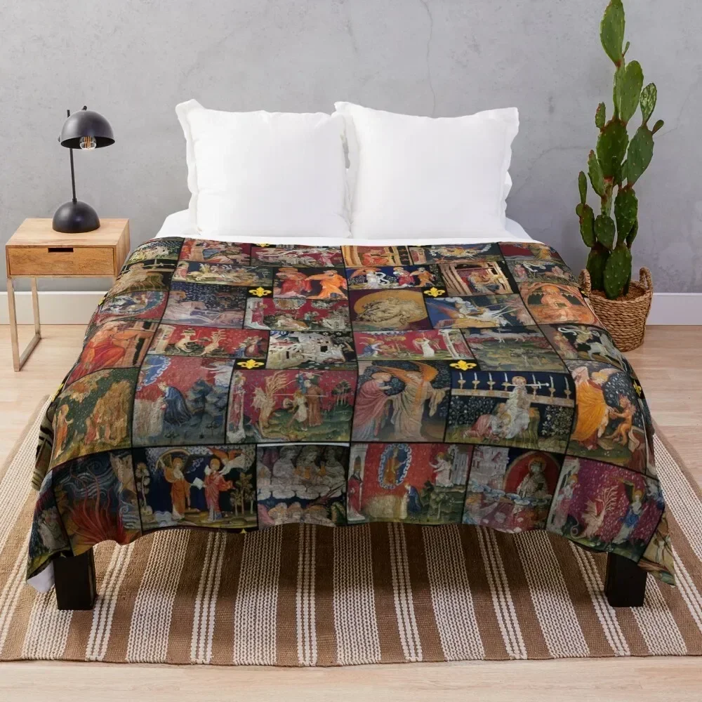 

Apocalypse Tapestry Throw Blanket Retros Bed Luxury Blankets