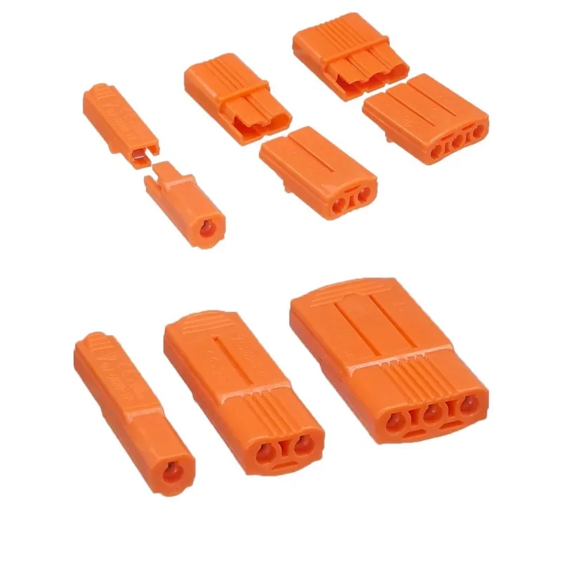 OJ-602B 1-3 Way Quick Connect Terminal Block Male Female Pair for LED Ceiling Panel Light Power Wiring Fast Electrical Connector