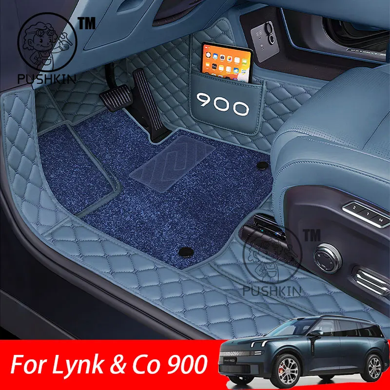 

For Lynk & Co 900 2025 2026 Car Floor Mats Dirt-resistant Foot Carpet Floor Cover Auto Interior Styling Decorative Accessories