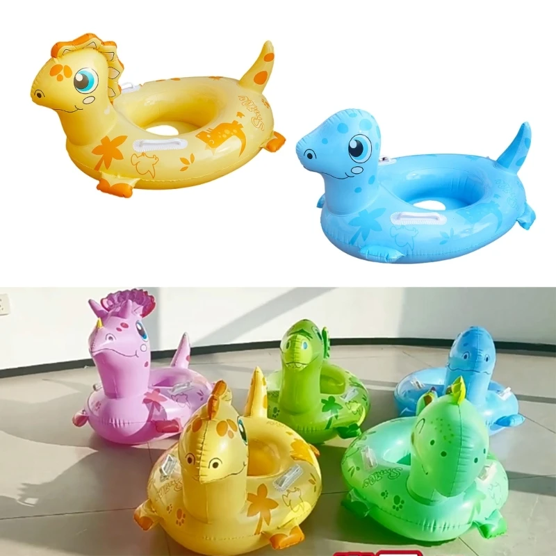 

B2EB Dinosaur Duck Pool Float Play Set for Baby Bath Travel Carry