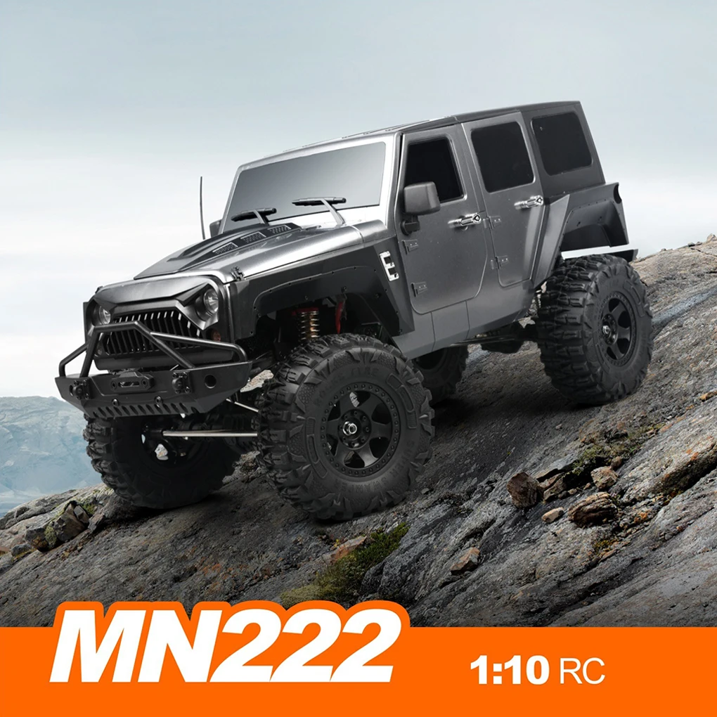 1/10 4WD RC Car MN 1/10 MN-222 Full Scale 2.4G 4WD Full metal drive shaft Car MN-222 Rc Car Remote Controlled Toy