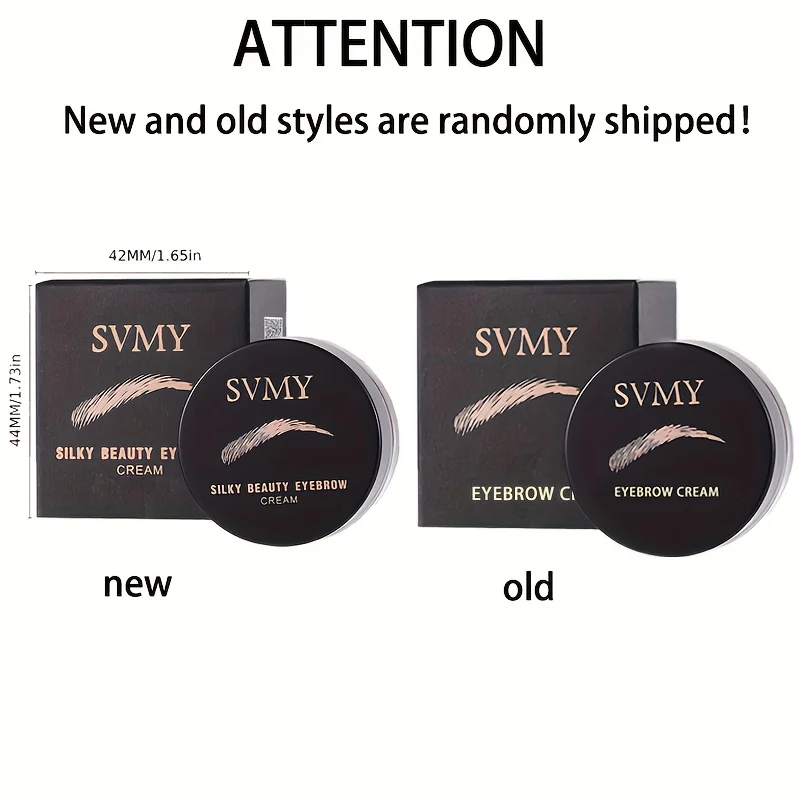 Quick-drying waterproof and sweat-proof eyebrow cream for brown and light brown eyebrows that do not fade and are long-lasting e