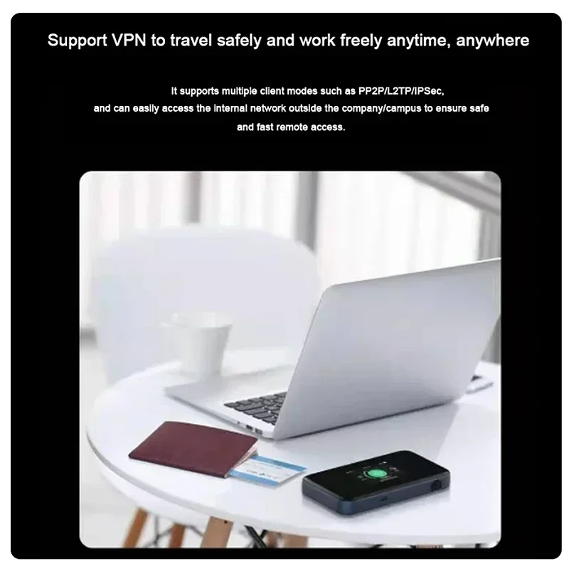 ZTE MU5001 5G Wireless WiFi Router Portable Modem Mini Outdoor Hotspot Pocket Touch Screen Mifi 300Mbps Sim Card Slot 4500mAh