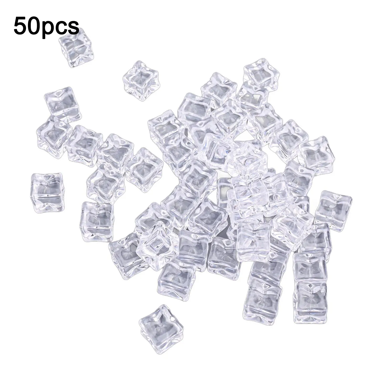 

Party Decorations Acrylic Ice Cube Props Acrylic Ice Cube Decorations Food-grade Acrylic Non-recycled Materials Christmas Gifts