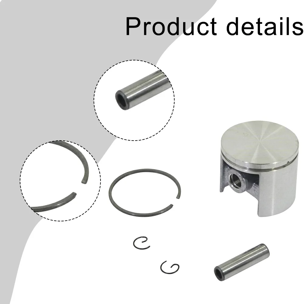 

Комплект для капитального ремонта двигателя: поршневой комплект 45 мм, диаметр поршня 45 мм, металлическая конструкция, износостойкий, простая установка, размер как показано