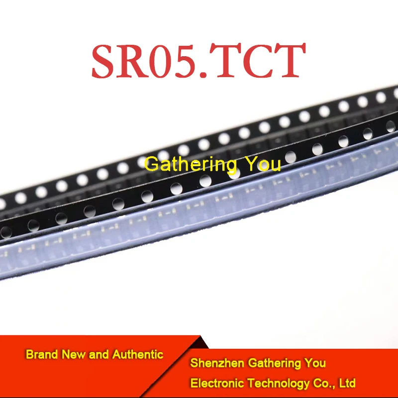 Diodo de proteção eletrostática, novo, autêntico, SR5, SOT143