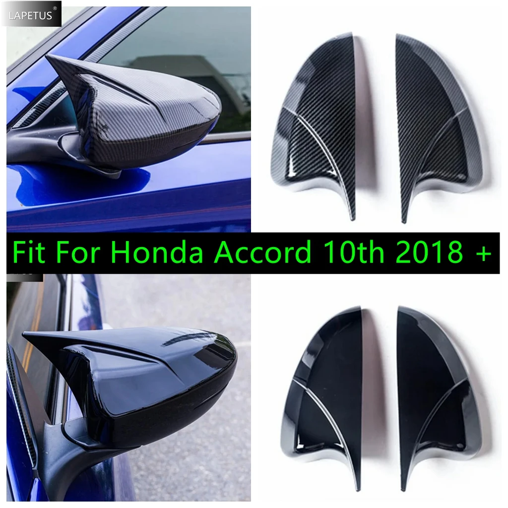 

ABS Car Exterior Accessories Door Rearview Mirror Garnish Molding Overlay Strip Cover Trim Fit For Honda Accord 10th 2018 - 2022