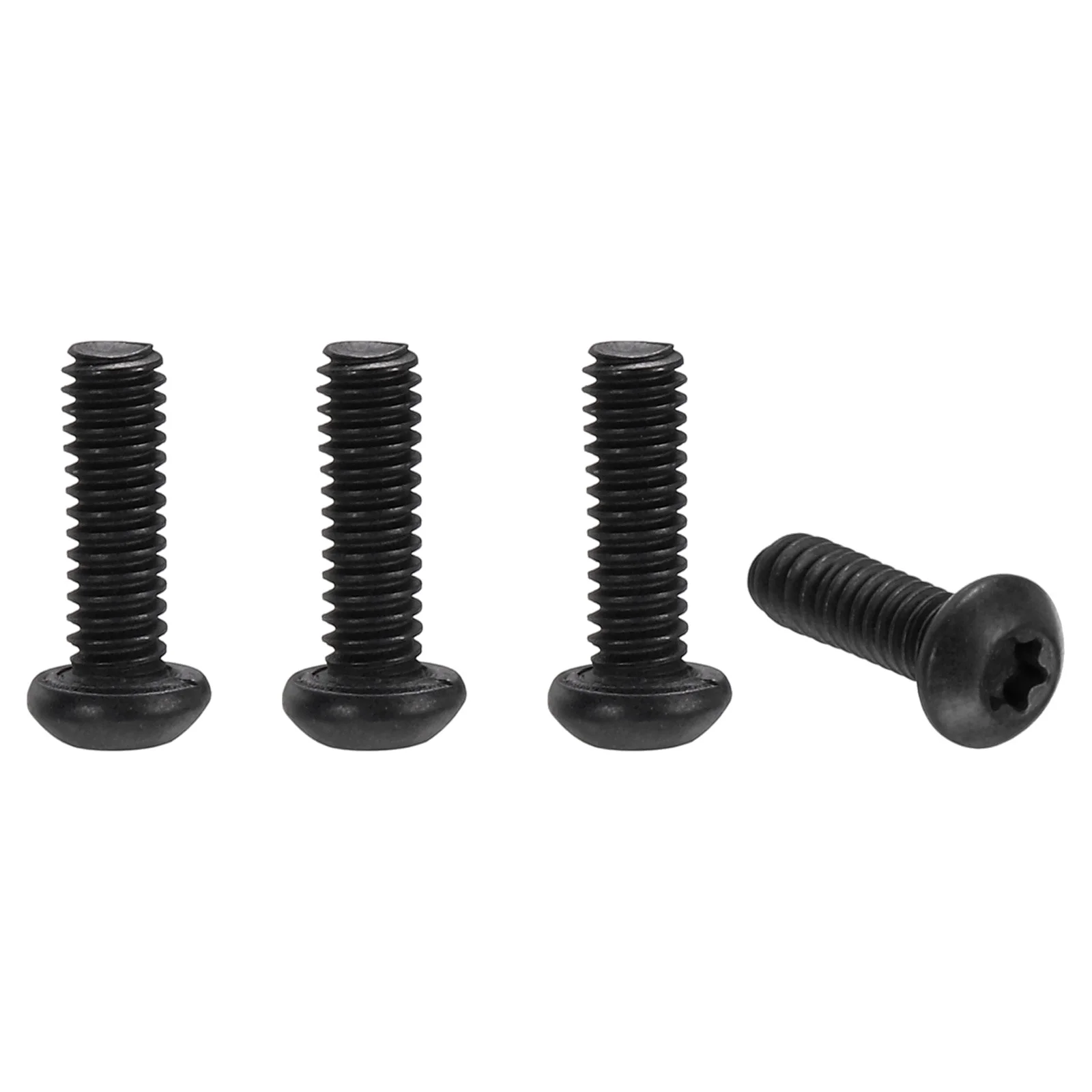Uxcell 4/10/20 Stück Taschenmesser-Clipschrauben T6 Torx-Kopf 2-56UCN 3,5/4,5/6/7,2 mm Gewindelänge Klappmesser-Befestigungselemente zur Klingenfixierung