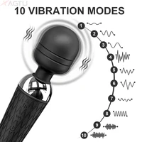 Powerful AV Vibrator for Women Clitoris Stimulator Nipple G Spot Magic-Wand Dildo Female Vibrating Masturbation Adult Sex Toys - Image 4