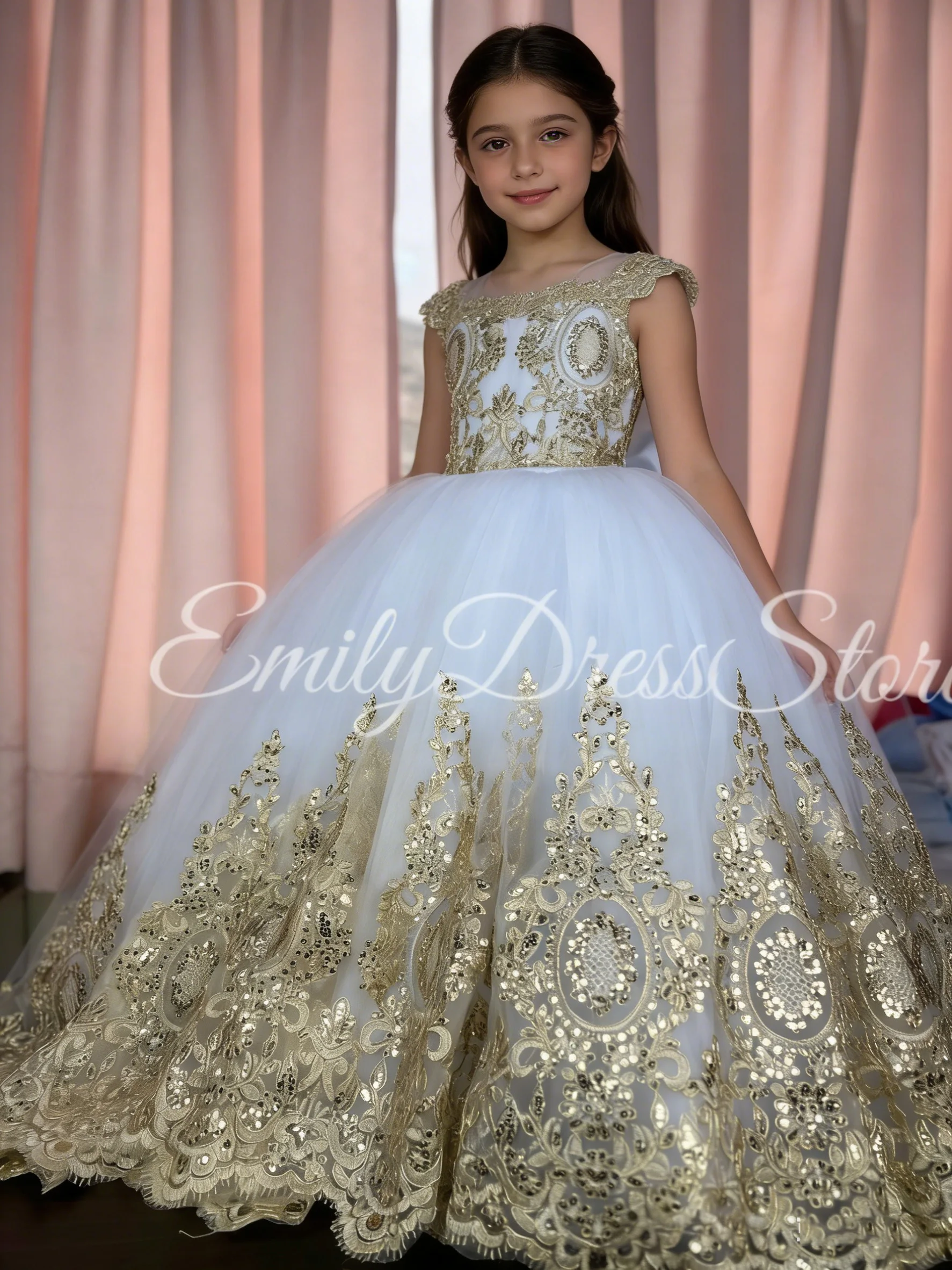 robe-de-demoiselle-d'honneur-personnalisee-pour-mariage-en-tulle-blanc-avec-appliques-dorees-sans-manches-mignonne-pour-fete-d'anniversaire-robes-de-premiere-communion-pour-enfants
