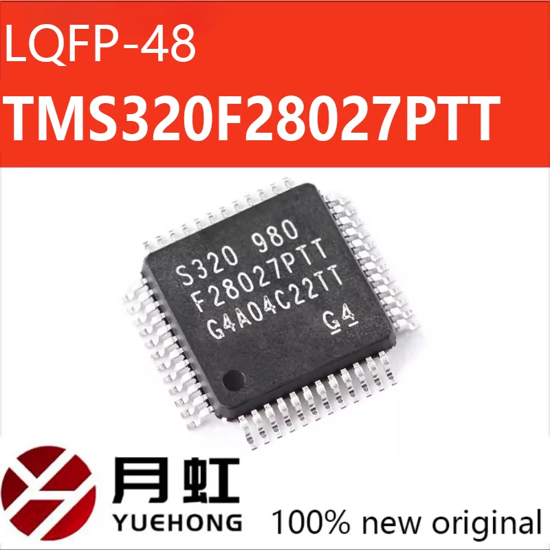 1/10/50pcs New original stock TMS320F28027PTT LQFP-48 32-bit microcontroller MCU