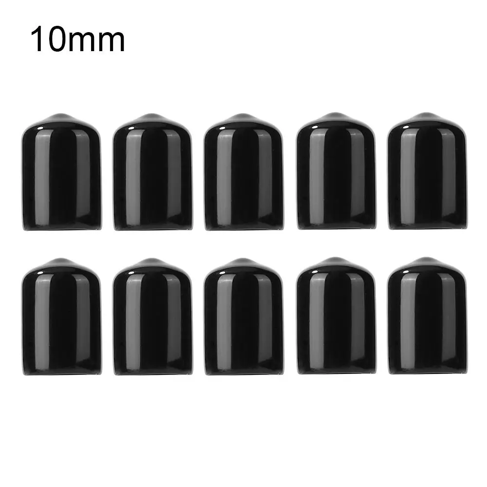 10pcs Replacement Ferrule Tip Cover Protective Case Rubber Head Protector Snooker Billiard Accessories Slip-on