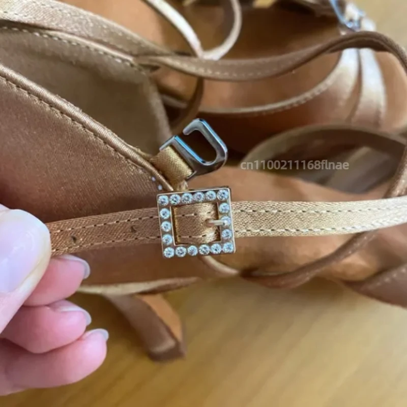 Vrouwelijke volwassen Latin dansschoenen met zachte zolen, dansschoenen voor dames, hoge hakken voor meisjes, Cha Cha dansschoenen