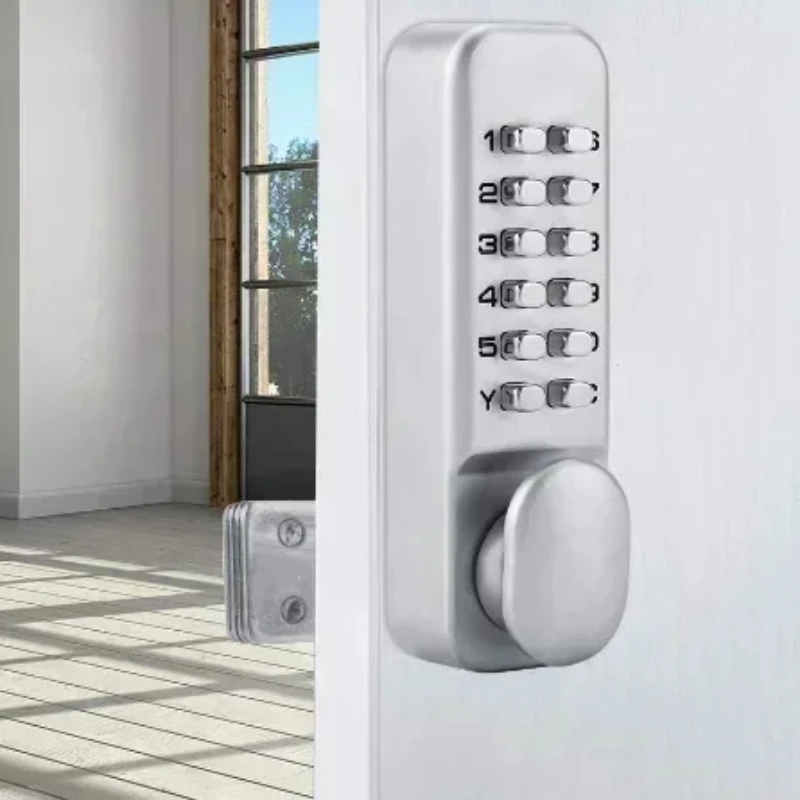 Waterproof Exterior Lock Gate opener Digital Door lock code/password Mechanical Deabolt Keyless Outdoor Garden/Home Wooden Door