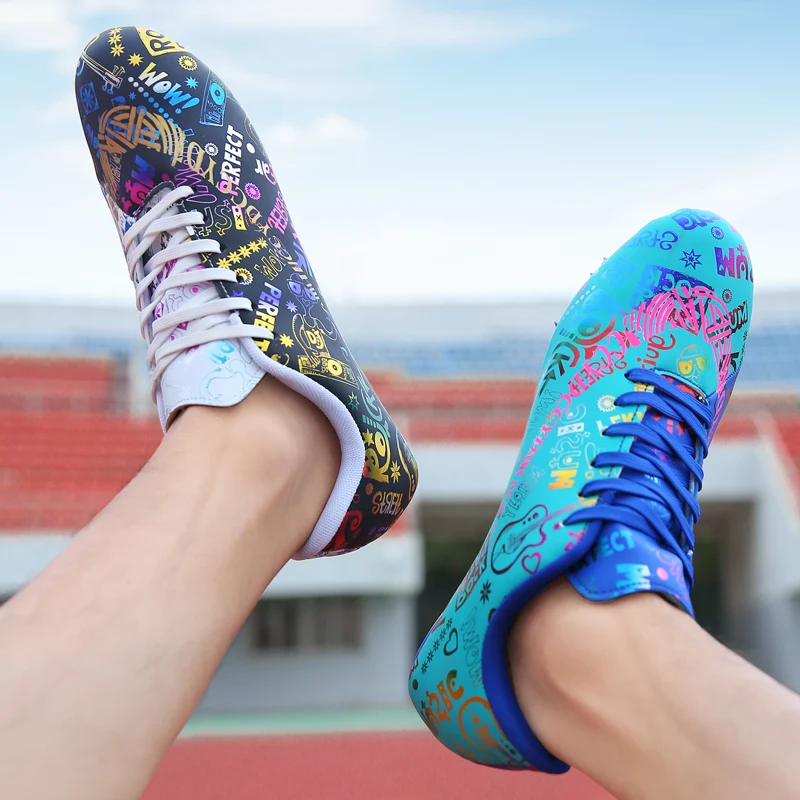 Athletic Spikes Shoes for Men and Women, Professional Training Running Shoes, Track and Field Racing, Jumping Shoe