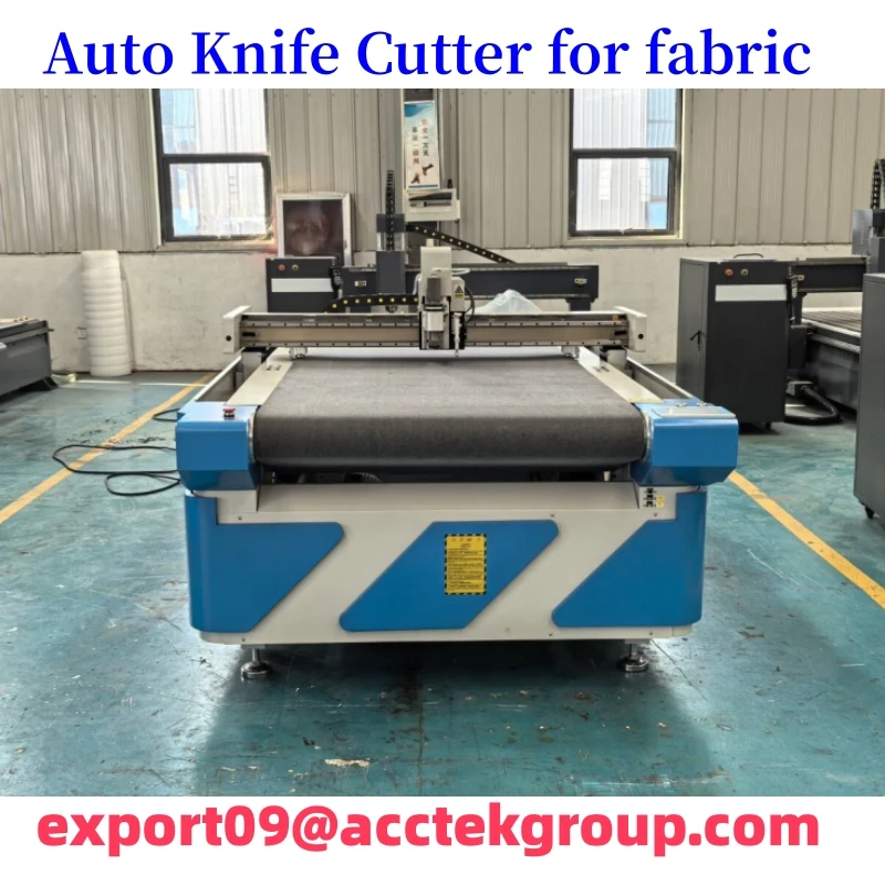 1610 1625 Customized CNC Knife Cutter Fabric Leather Cutting Tool Auto Fabric Feeding Oscillating Knife Cutter