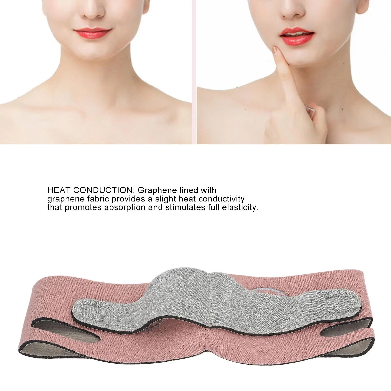 Bandage amincissant pour le visage pour filles, bande qualifiée ale mince réglable et respirante, idéale pour le centre de beauté